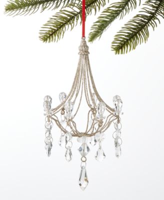Holiday Lane - Shine Bright Chandelier Ornament Created For Macy's