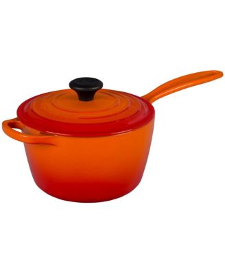 2.25 Quart Enameled Cast Iron Saucepan with Lid