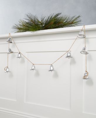 Martha Stewart Collection - Silver Woods Silver Bells Garland