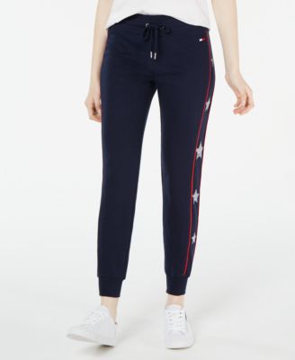 tommy hilfiger cuffed joggers