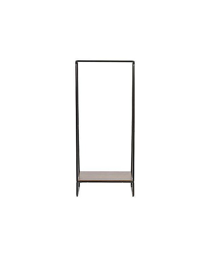 IRIS USA Metal Garment Rack With Wood Shelf Macy's