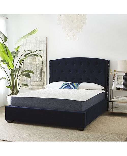 Sensorgel 12 Plush Mattress Quick Ship Mattress In A Box Queen Reviews Mattresses Macy S