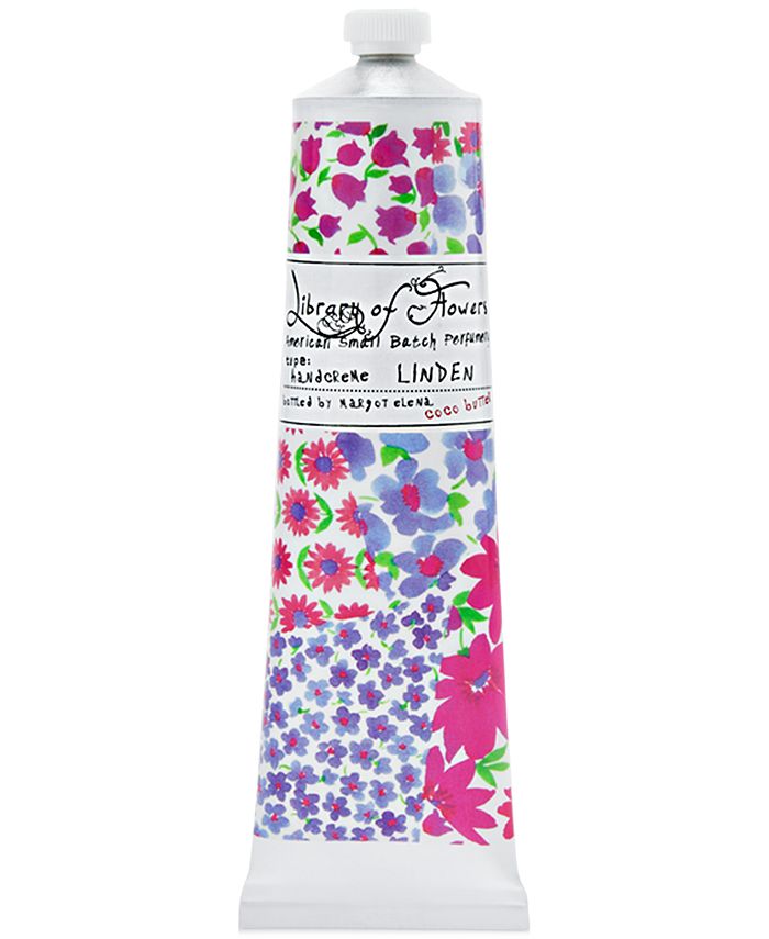 Library of Flowers Linden Hand Creme, 2.3oz. Macy's