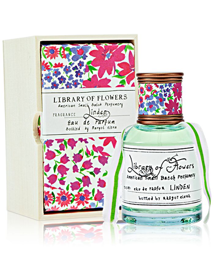 Library of Flowers Linden Eau de Parfum, 1.69oz. Macy's