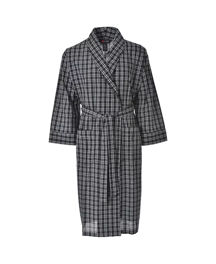 Men's Woven Shawl Robe
