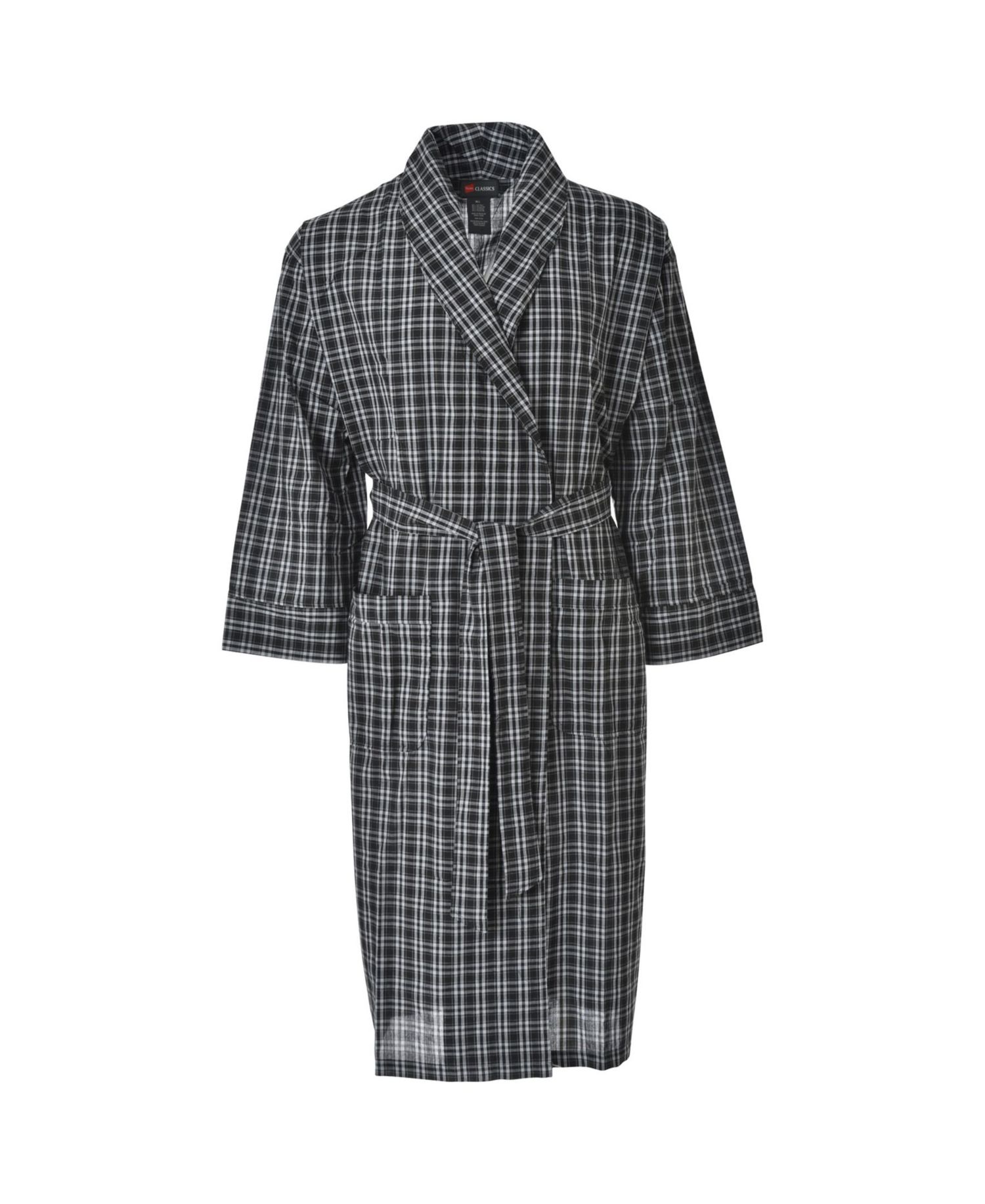 Men's Woven Shawl Robe