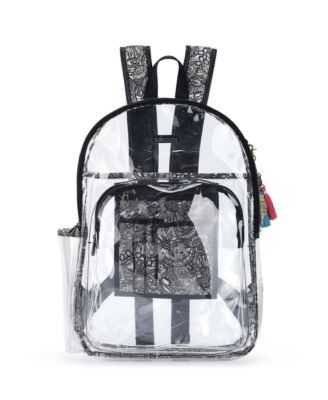 clear vans backpack