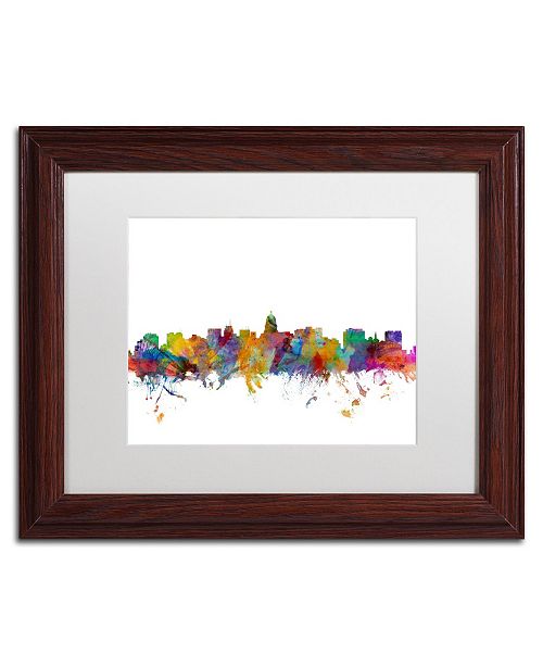 Trademark Global Michael Tompsett 'Madison Wisconsin ...