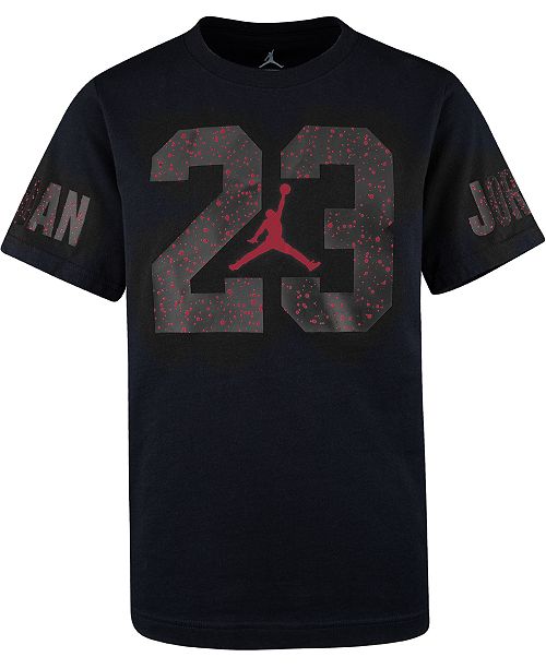 Jordan Big Boys Speckled Print 23 Cotton T Shirt Reviews