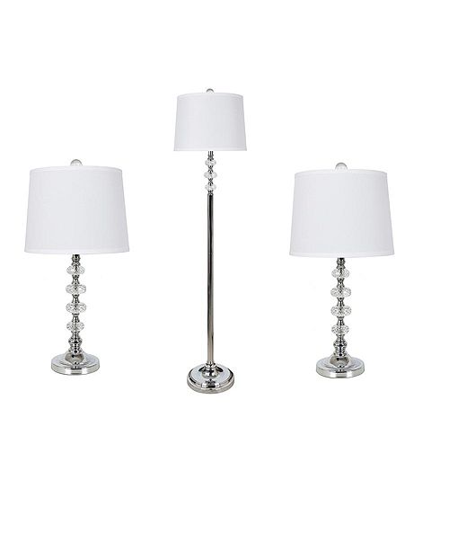 Metal Table Lamps And Floor Lamp