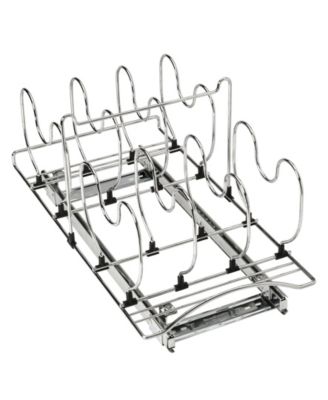 Lynk - Slide Out Cookware Organizer – Pull Out Under Cabinet Sliding Rack – 11 inch wide x 21 inch deep