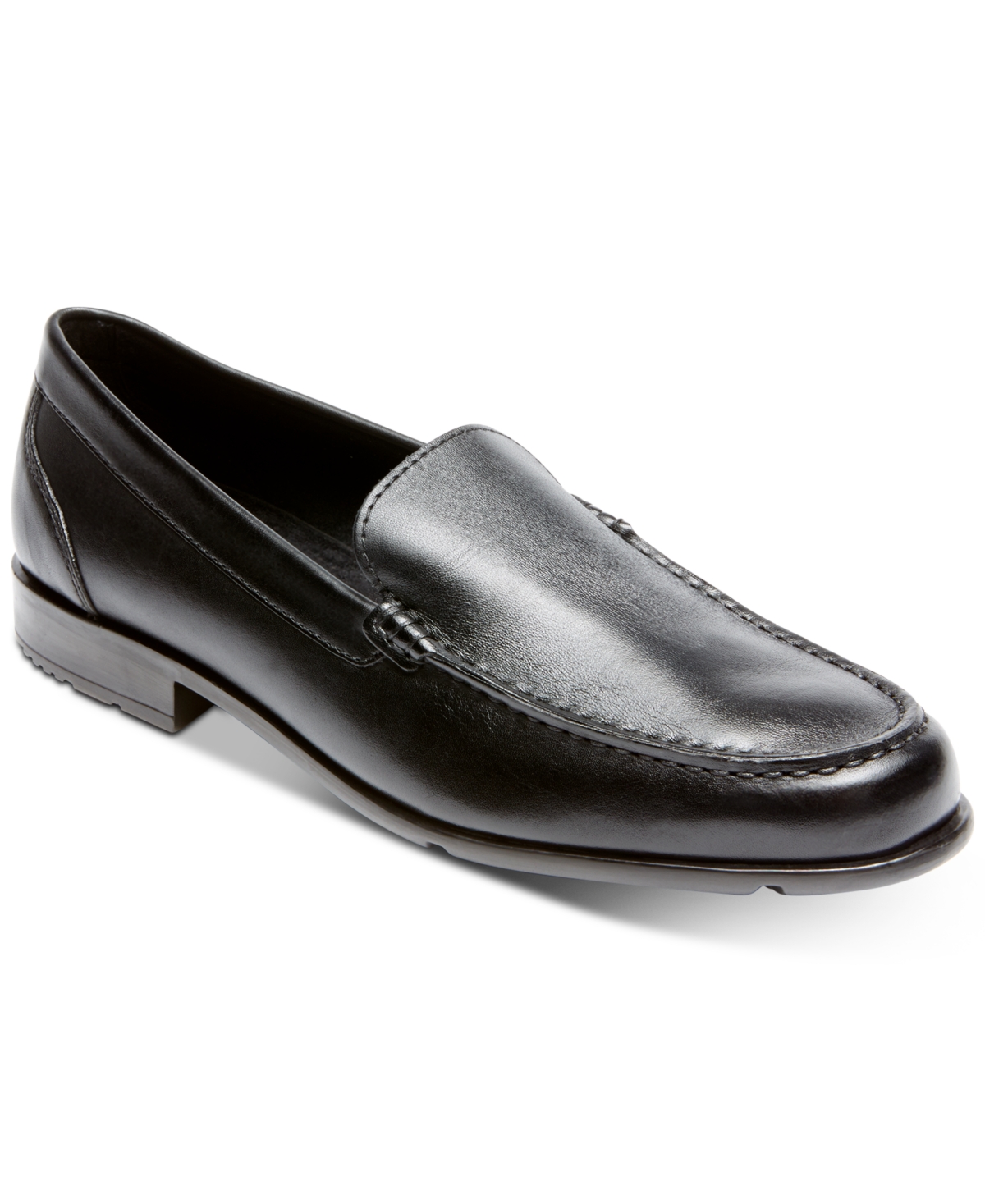 Men's Classic Venetian Loafer Shoes - Black II
