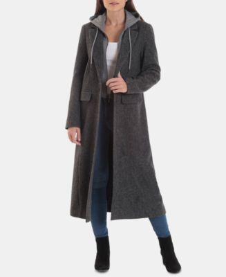 Avec les filles hooded maxi coat on sale