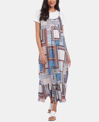 Karen Kane Ruffle Hem Maxi Dress Macy s
