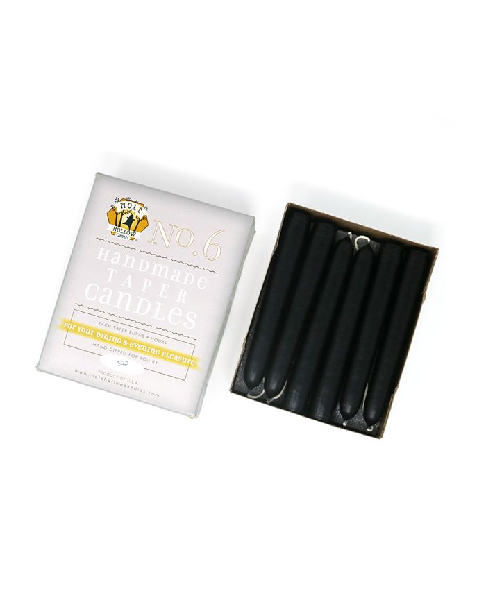 Mole Hollow Candles 6" Taper Candles Set of 12 Macy's
