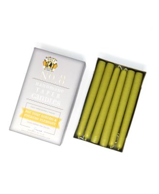 8" Taper Candles, Set of 12