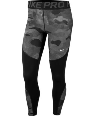 nike pro camo leggings