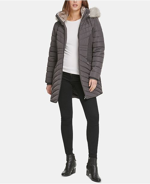 1 madison maxi down coat