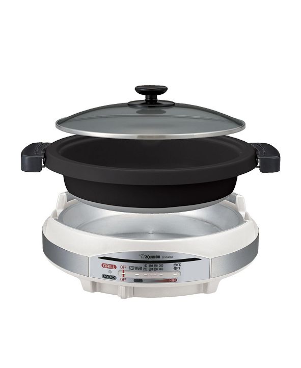 Zojirushi Gourmet d'Expert Electric Skillet Two Large 12" Pans