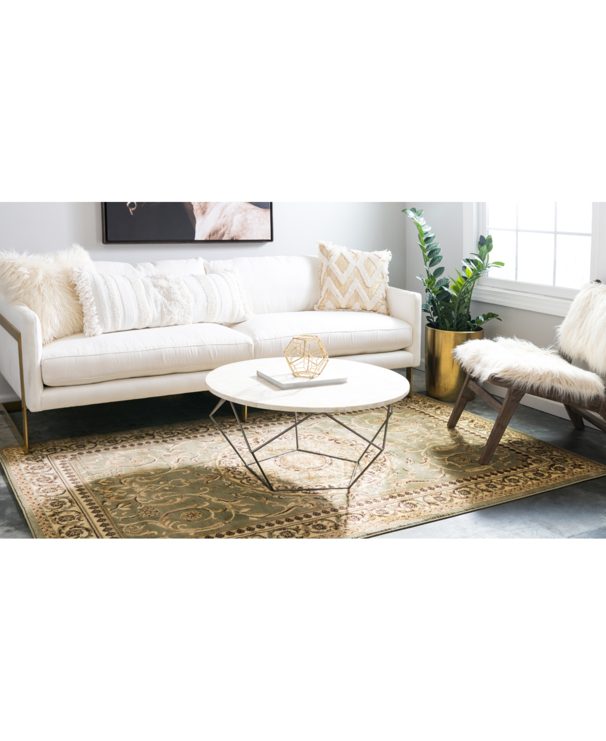 Bayshore Home Belvoir Blv2 10' Area Rug