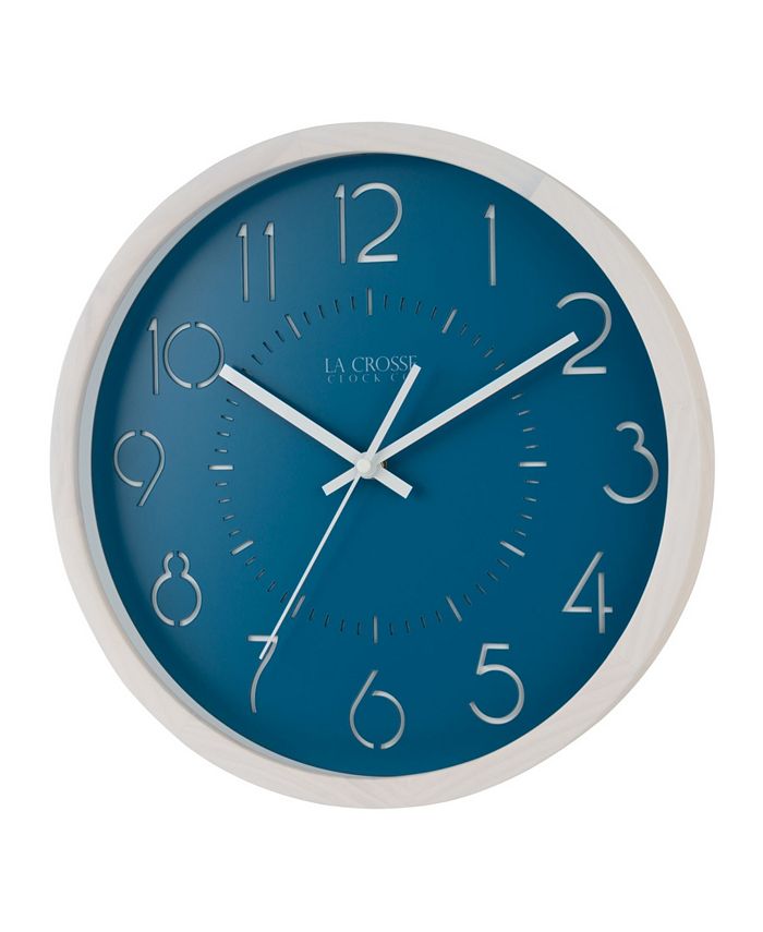 La Crosse Technology La Crosse Clock 13" Weekender Quartz Analog Wall