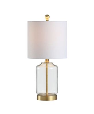 Duncan 20.5" Glass/Metal LED Table Lamp