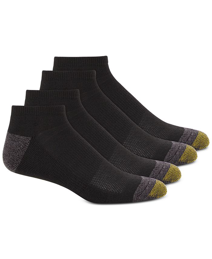 Gold Toe Men's 4Pk. Circuit NoShow Athletic Socks Macy's
