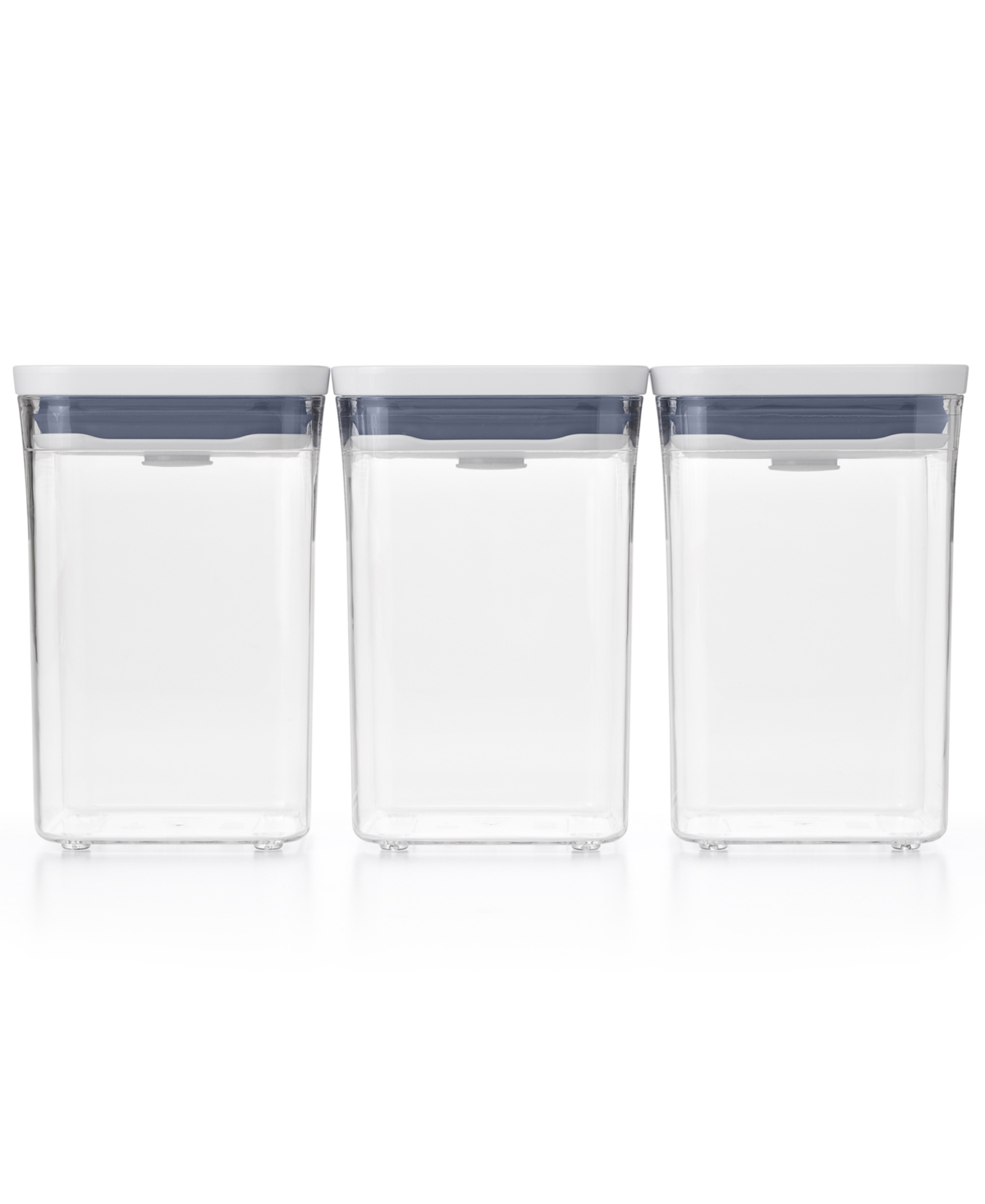 Pop 3-Pc. Food Storage Container Value Set - Clear