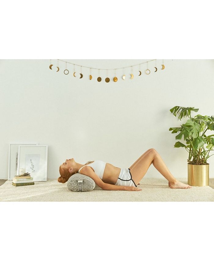 Brentwood Home Crystal Cove Buckwheat Filled Yoga Bolster Pillow Macy's