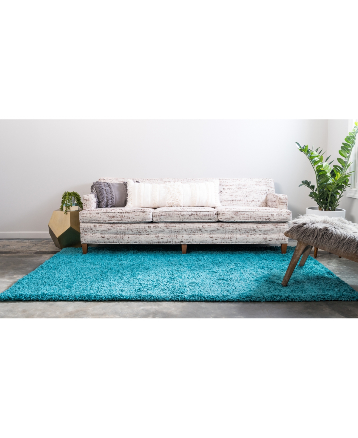 Closeout! Bayshore Home Exact Shag Exs1 9' x 12' Area Rug