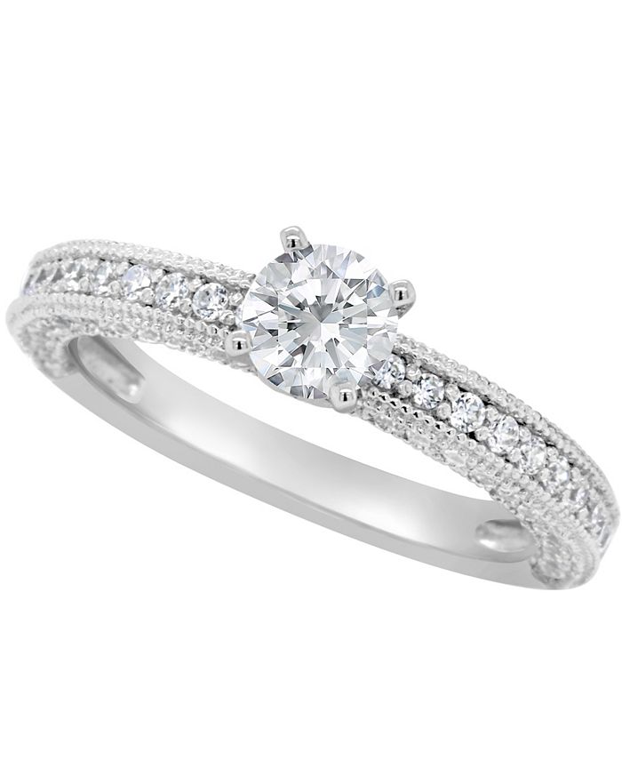 Macy's certified discount diamond rings