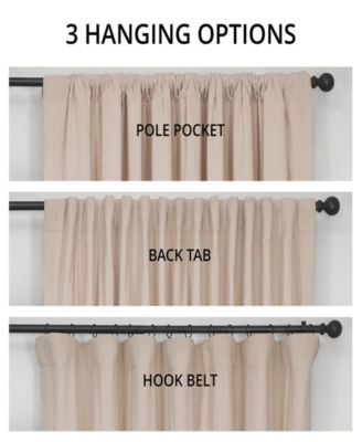 Signature Extra Wide Velvet Blackout Curtain