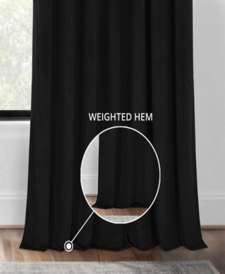Signature Extra Wide Velvet Blackout Curtain