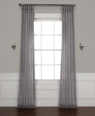 Solid Sheer 50" x 120" Curtain Panel