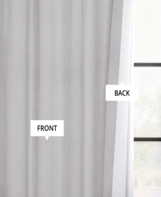 Signature Extra Wide Velvet Blackout Curtain