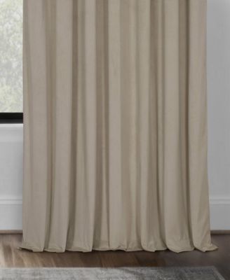 Signature Extra Wide Velvet Blackout Curtain