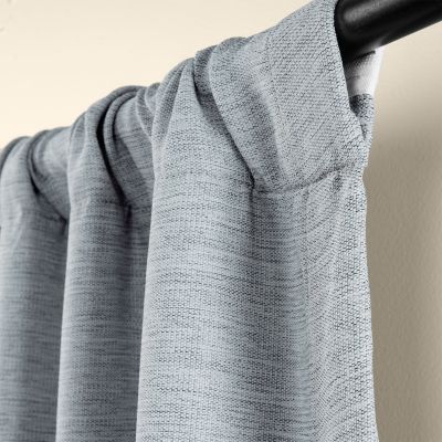 Half Price Drapes Bellino Textured Faux Linen Room Darkening Curtains For Bedroom & Living Room Curtains(1 Panel), 50W X 63L