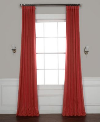 Exclusive Fabrics & Furnishings Blackout 50" X 108" Curtain Panel - Macy's