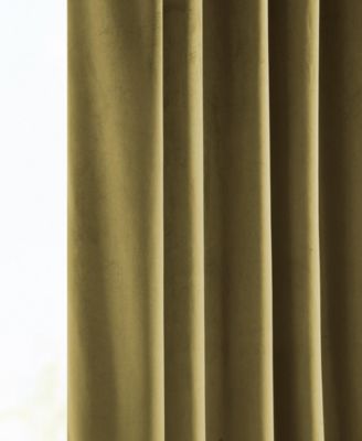 Heritage Plush Velvet Room Darkening Curtain