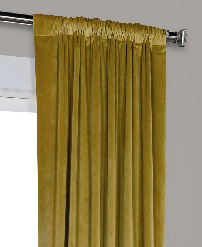 Exclusive Fabrics & Furnishings Heritage Plush Velvet Panel, 50