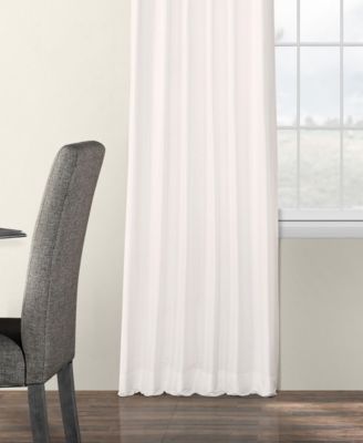 Eggshell Faux Silk Taffeta Blackout Curtain