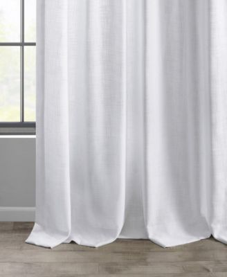 Heavy Faux Linen Curtain