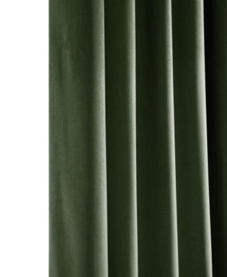 Heritage Plush Velvet Room Darkening Curtain