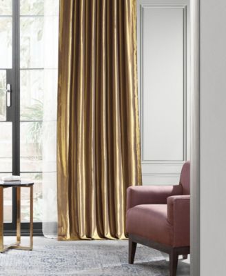 Faux Silk Taffeta Blackout Curtain