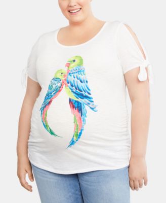 Motherhood Maternity - Maternity Plus Size Graphic T-Shirt