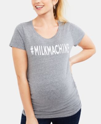 Motherhood Maternity - #MilkMachine™ Graphic Maternity Tee