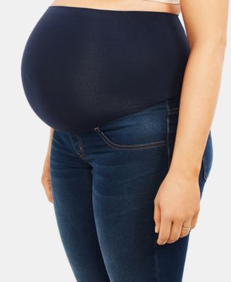 thumbnail image 2 of Hybrid & Company Maternity Jeans - Stretch Skinny Jeans With Belly Band PM4822SX 2 of 10