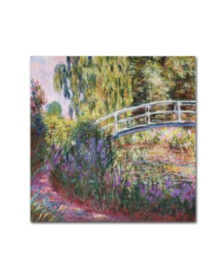 Trademark Global Claude Monet The Japanese Bridge IV Canvas Art 24   13450518 Fpx.tif