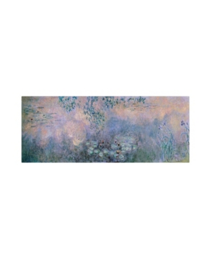 Trademark Global Claude Monet 'water Lilies 1914-22' Canvas Art In Multi