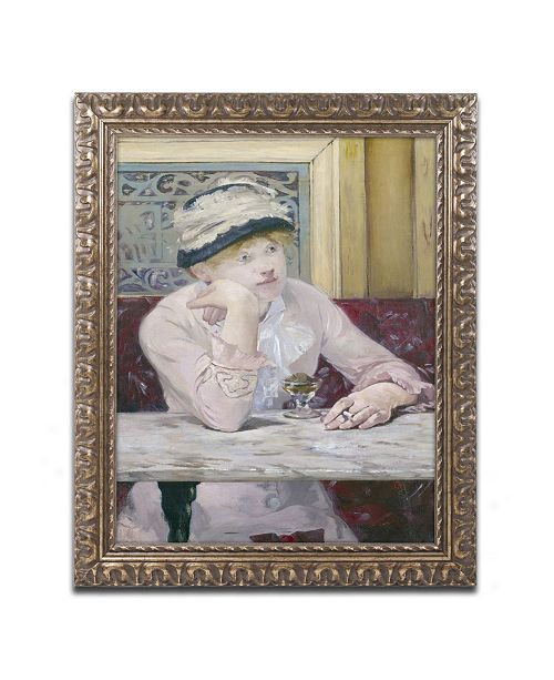 Trademark Global Edouard Manet Plum Brandy 1877 Ornate Framed